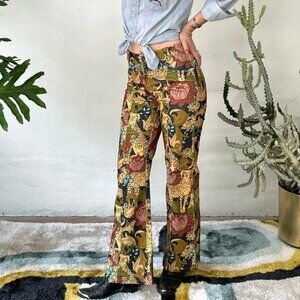 NEW: Wild Child Corduroy Cheetah Pants- Medium Tall